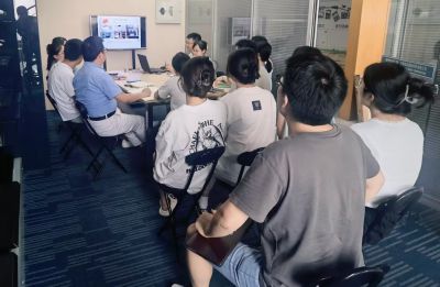 Roomlux internal cross-training held in August