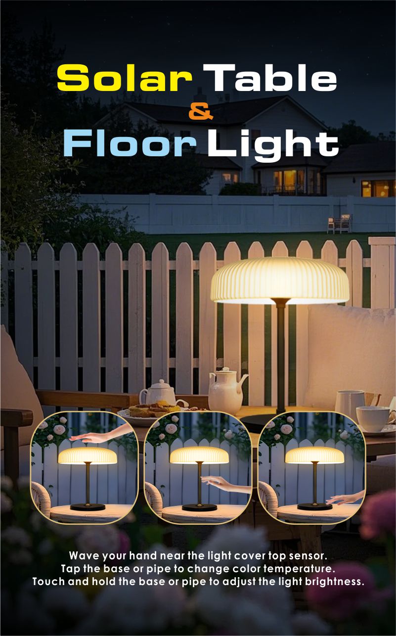 LED SOLAR TABLE